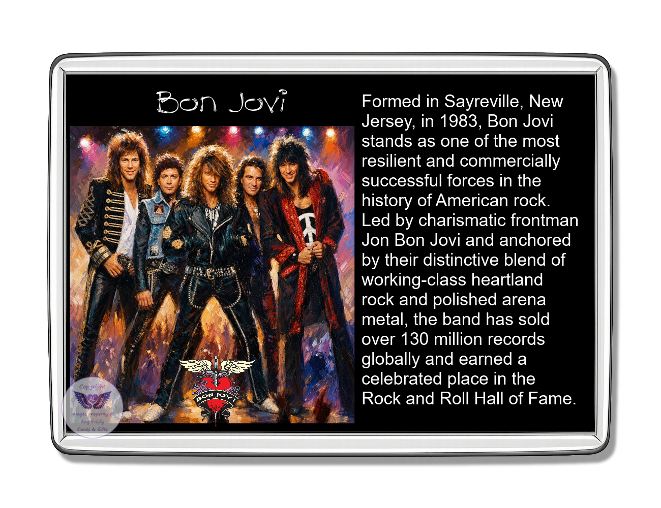 Image Size: 90 X 60mm, Clear plastic , Single sided, Image Type: Print, Magnetic strip attached, 2D Effect: £5.00