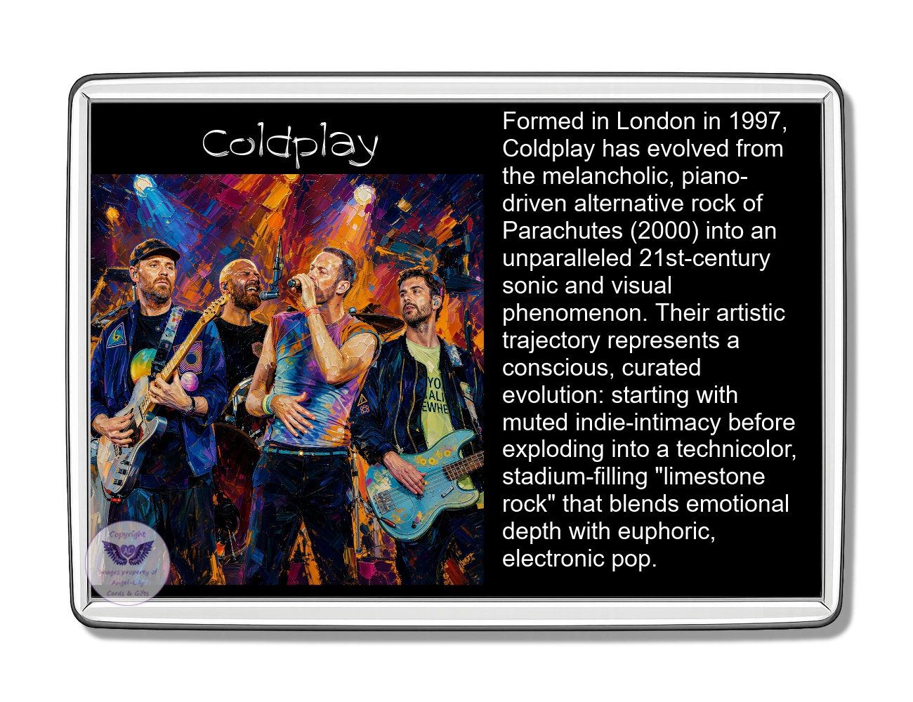 Image Size: 90 X 60mm, Clear plastic , Single sided, Image Type: Print, Magnetic strip attached, 2D Effect: £5.00