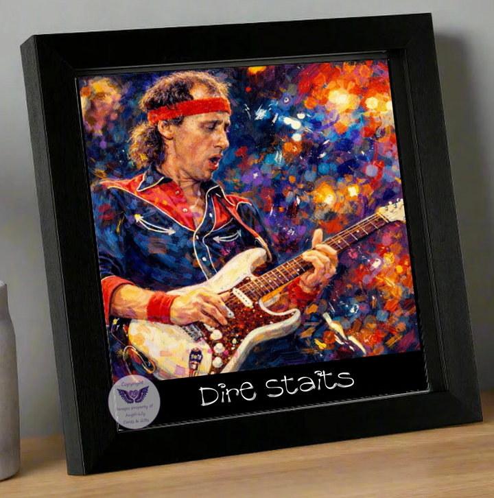 Image Size: 8" X 8", Black Wood Frame, Glass Front, Hanging Frame, Image Type: Print, 3D Decoupage effect: £15.00
