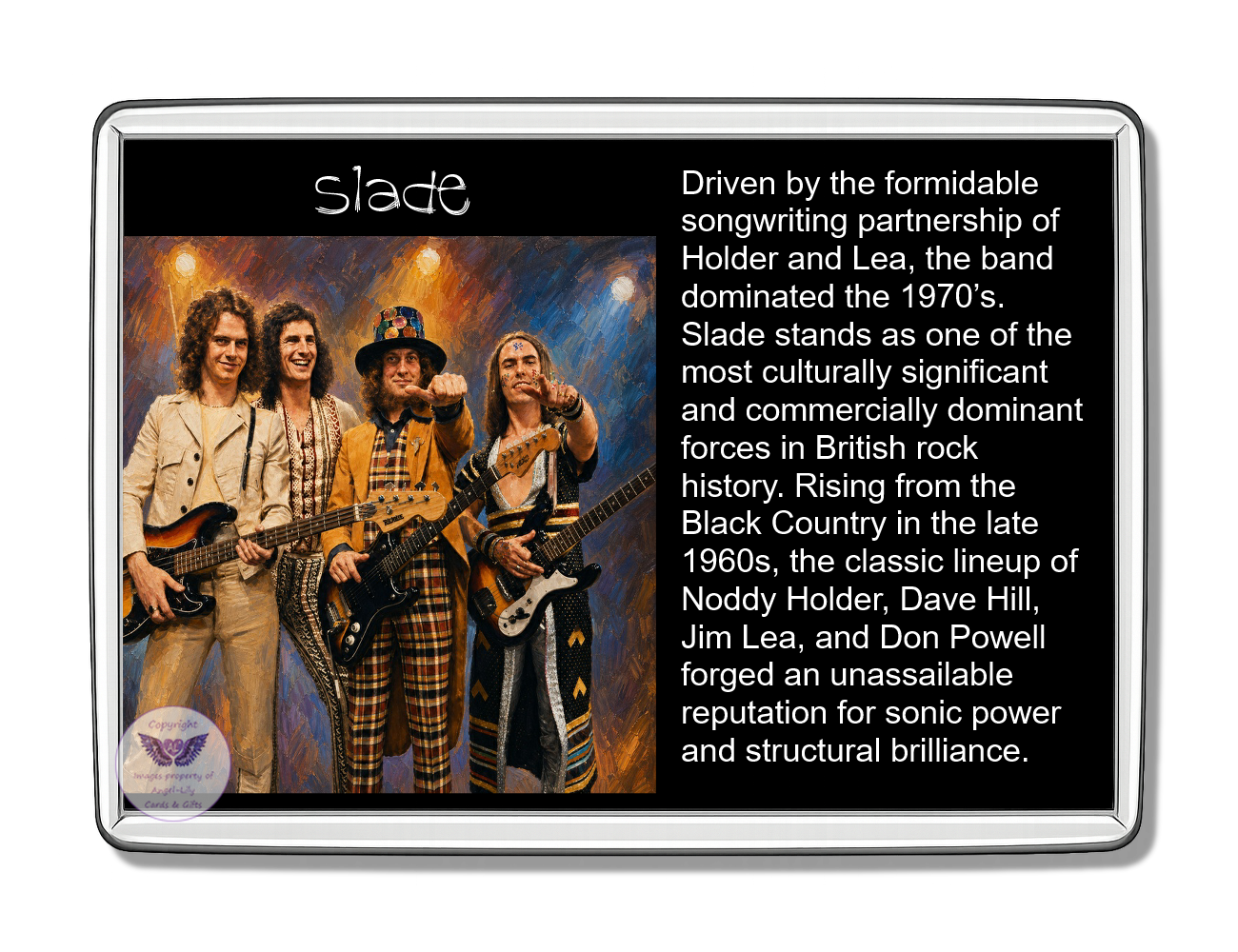 Image Size: 90 X 60mm, Clear plastic , Single sided, Image Type: Print, Magnetic strip attached, 2D Effect: £5.00