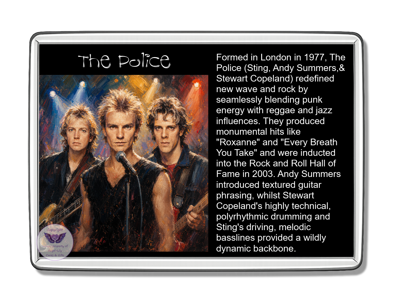 Image Size: 8" X 8", Black Wood Frame, Glass Front, Hanging Frame, Image Type: Print, 3D Decoupage effect: £15.00