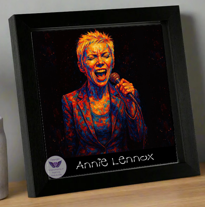 Image Size: 8" X 8", Black Wood Frame, Glass Front, Hanging Frame, Image Type: Print, 3D Decoupage effect: £15.00