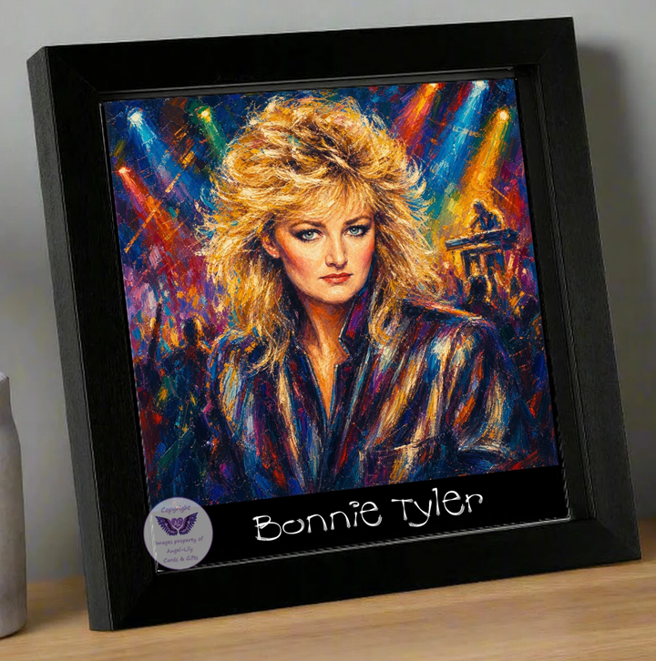 Image Size: 8" X 8", Black Wood Frame, Glass Front, Hanging Frame, Image Type: Print, 3D Decoupage effect: £15.00