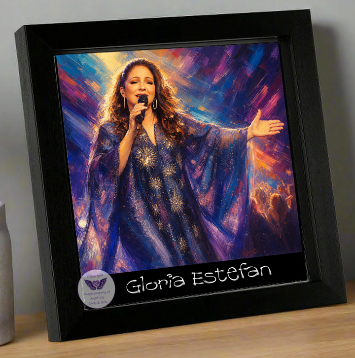Image Size: 8" X 8", Black Wood Frame, Glass Front, Hanging Frame, Image Type: Print, 3D Decoupage effect: £15.00