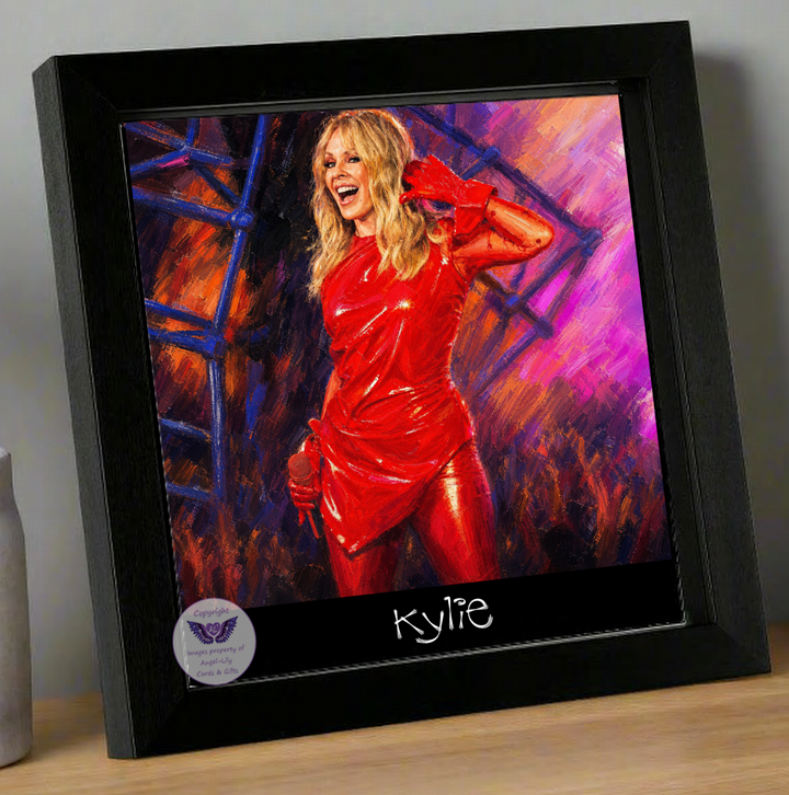 Image Size: 8" X 8", Black Wood Frame, Glass Front, Hanging Frame, Image Type: Print, 3D Decoupage effect: £15.00