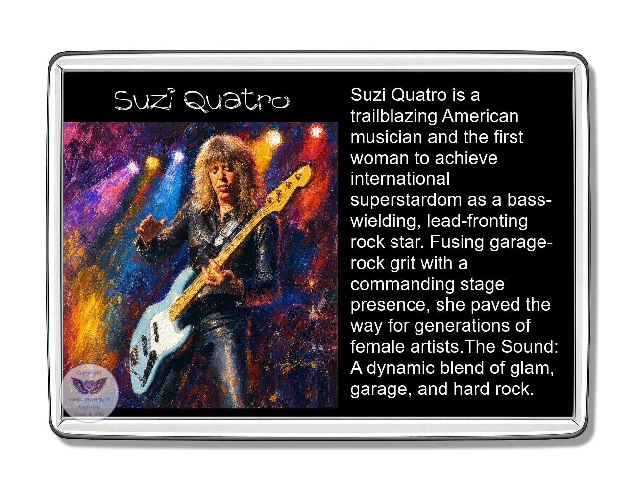 Image Size: 90 X 60mm, Clear plastic , Single sided, Image Type: Print, Magnetic strip attached, 2D Effect: £5.00