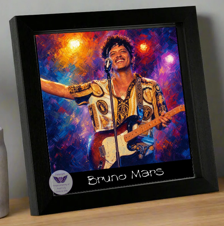 Image Size: 8" X 8", Black Wood Frame, Glass Front, Hanging Frame, Image Type: Print, 3D Decoupage effect: £15.00
