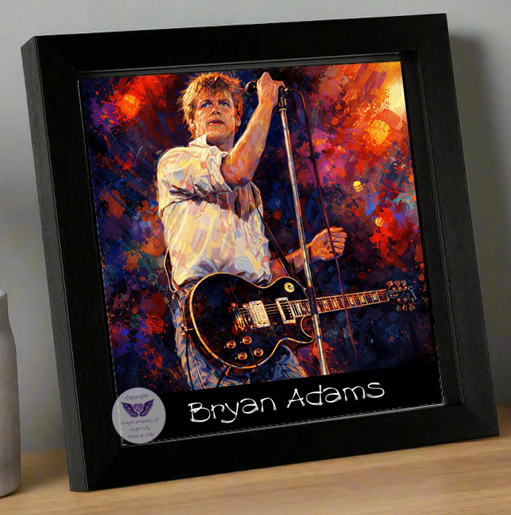 Image Size: 8" X 8", Black Wood Frame, Glass Front, Hanging Frame, Image Type: Print, 3D Decoupage effect: £15.00
