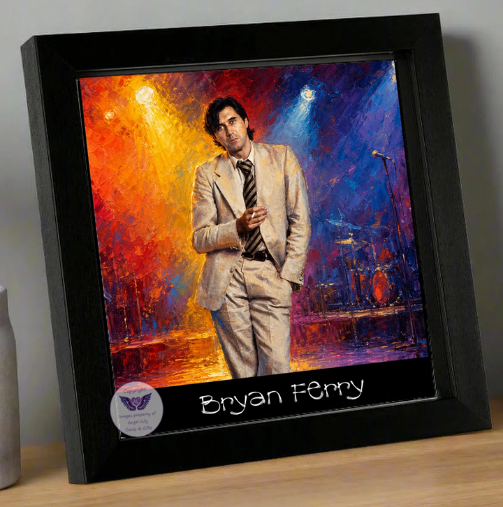 Image Size: 8" X 8", Black Wood Frame, Glass Front, Hanging Frame, Image Type: Print, 3D Decoupage effect: £15.00
