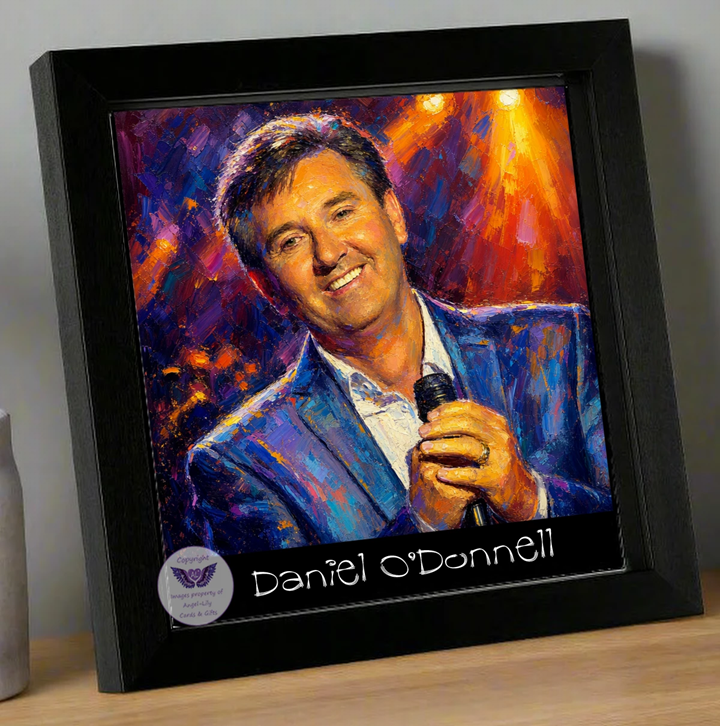 Image Size: 8" X 8", Black Wood Frame, Glass Front, Hanging Frame, Image Type: Print, 3D Decoupage effect: £15.00