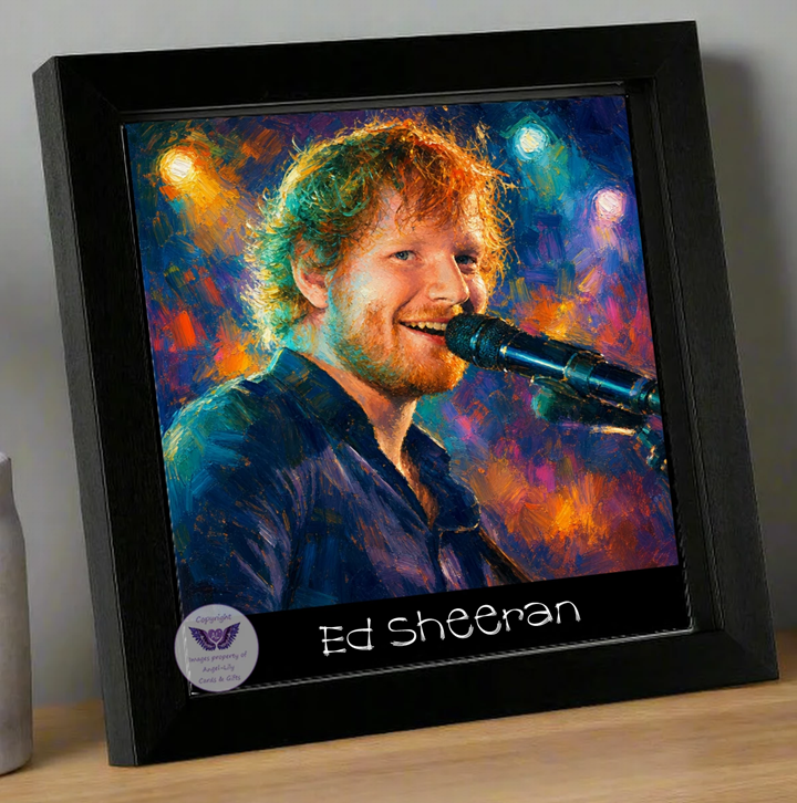 Image Size: 8" X 8", Black Wood Frame, Glass Front, Hanging Frame, Image Type: Print, 3D Decoupage effect: £15.00