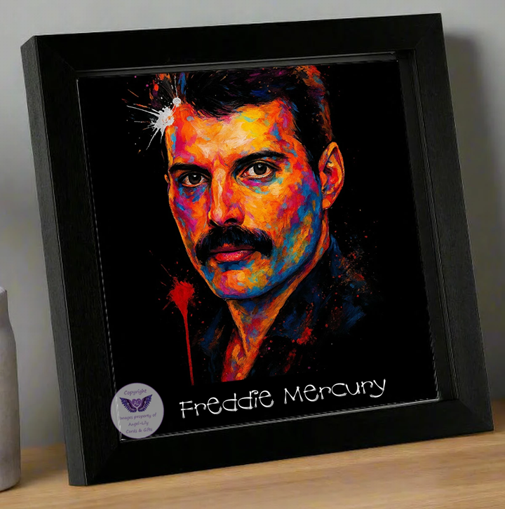 Image Size: 8" X 8", Black Wood Frame, Glass Front, Hanging Frame, Image Type: Print, 3D Decoupage effect: £15.00