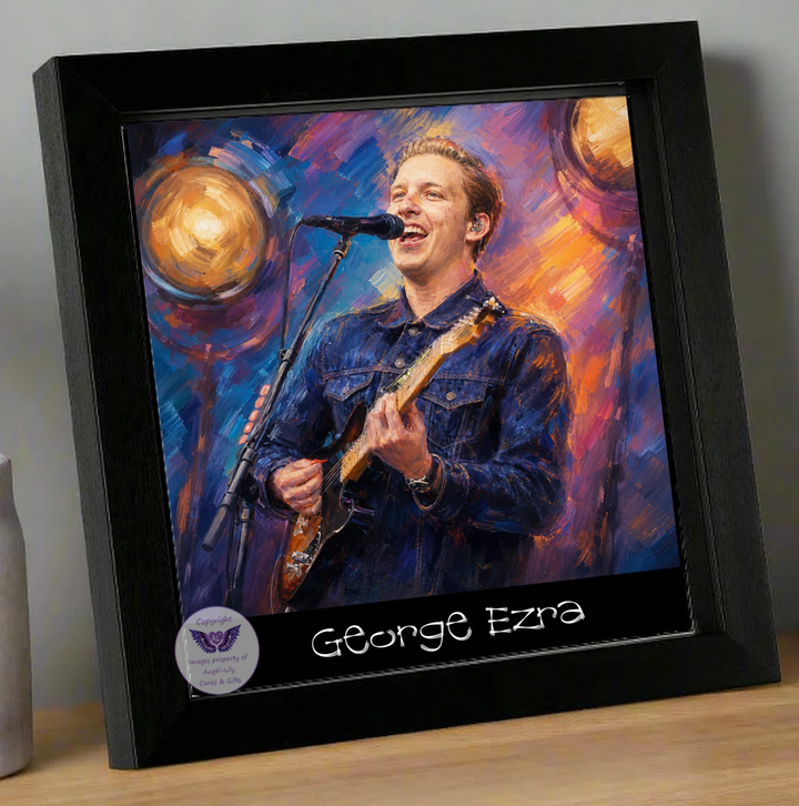 Image Size: 8" X 8", Black Wood Frame, Glass Front, Hanging Frame, Image Type: Print, 3D Decoupage effect: £15.00