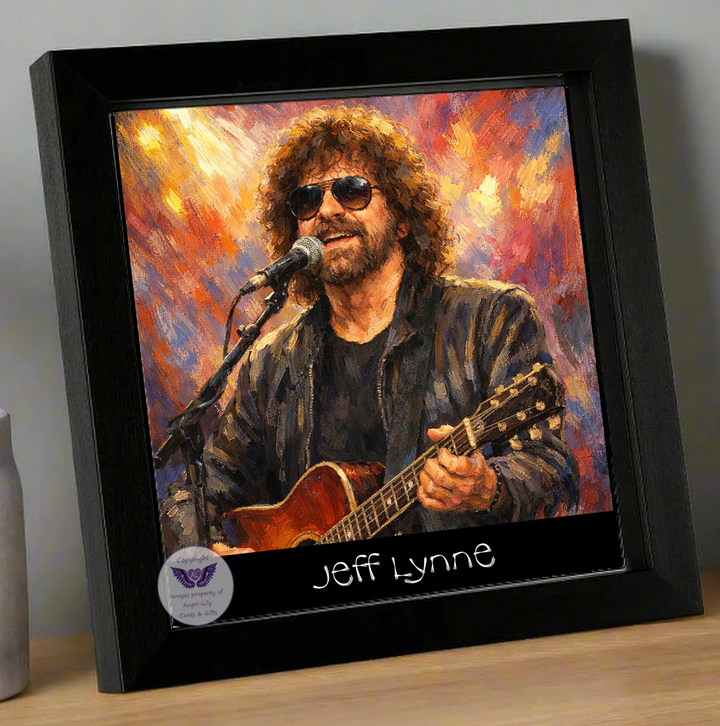 Image Size: 8" X 8", Black Wood Frame, Glass Front, Hanging Frame, Image Type: Print, 3D Decoupage effect: £15.00