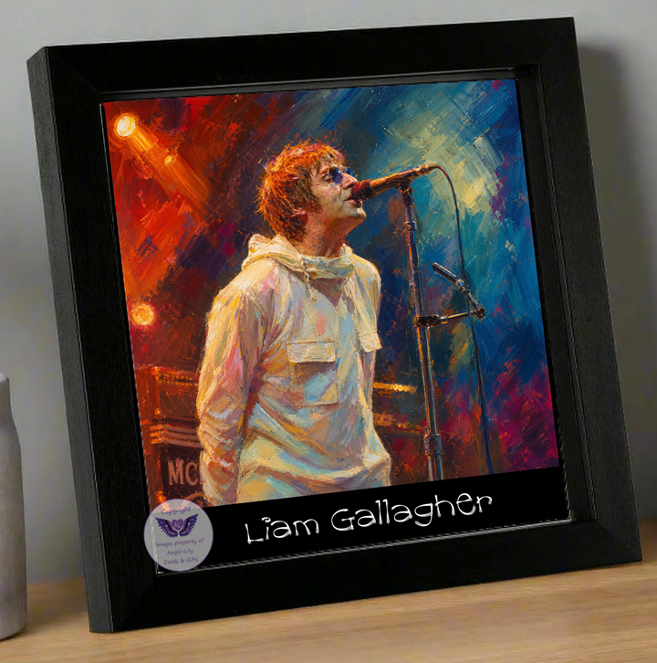 Image Size: 8" X 8", Black Wood Frame, Glass Front, Hanging Frame, Image Type: Print, 3D Decoupage effect: £15.00