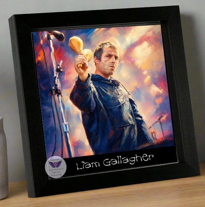 Image Size: 8" X 8", Black Wood Frame, Glass Front, Hanging Frame, Image Type: Print, 3D Decoupage effect: £15.00