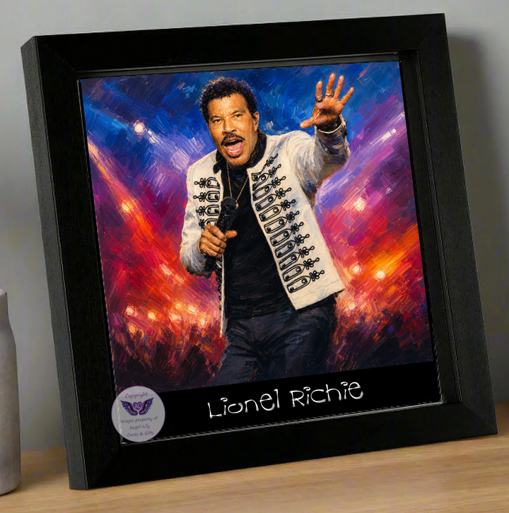 Image Size: 8" X 8", Black Wood Frame, Glass Front, Hanging Frame, Image Type: Print, 3D Decoupage effect: £15.00