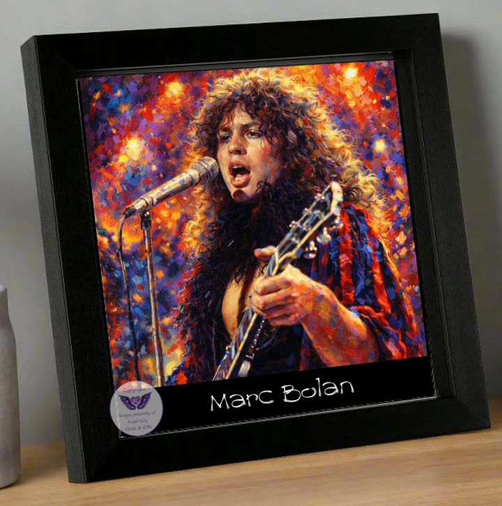 Image Size: 8" X 8", Black Wood Frame, Glass Front, Hanging Frame, Image Type: Print, 3D Decoupage effect: £15.00
