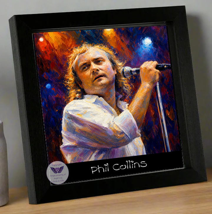 Image Size: 8" X 8", Black Wood Frame, Glass Front, Hanging Frame, Image Type: Print, 3D Decoupage effect: £15.00