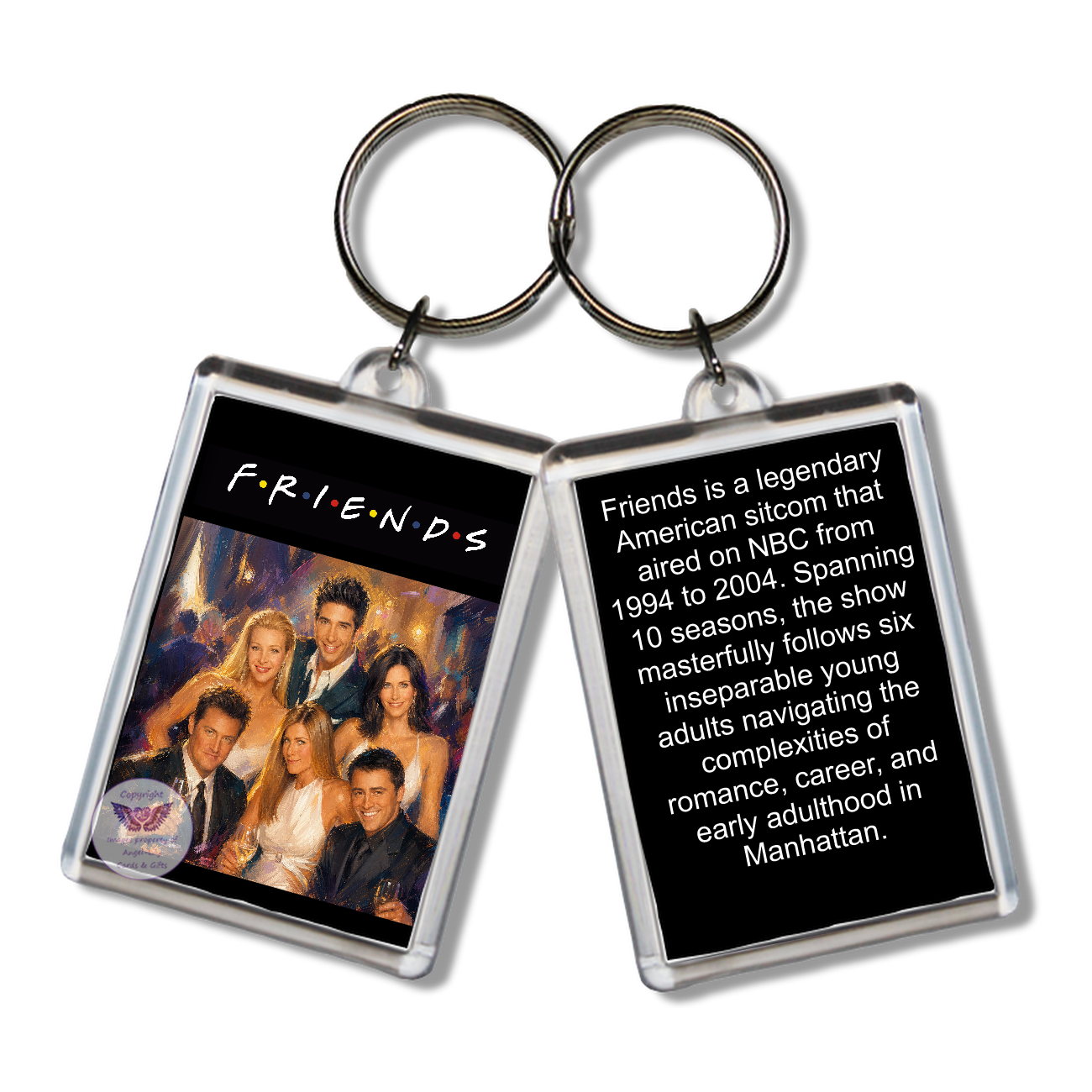 Image Size: 65 X 43mm, Clear plastic . Double sided, Image & brief bio, Image Type: Print, 2D Effect: £3.00