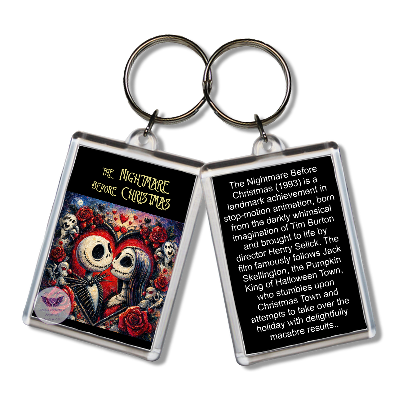 Image Size: 65 X 43mm, Clear plastic . Double sided, Image & brief bio, Image Type: Print, 2D Effect: £3.00